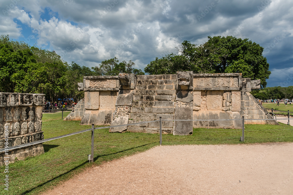 Chichen Itza Maya ruins. Yucatan, Mexico.