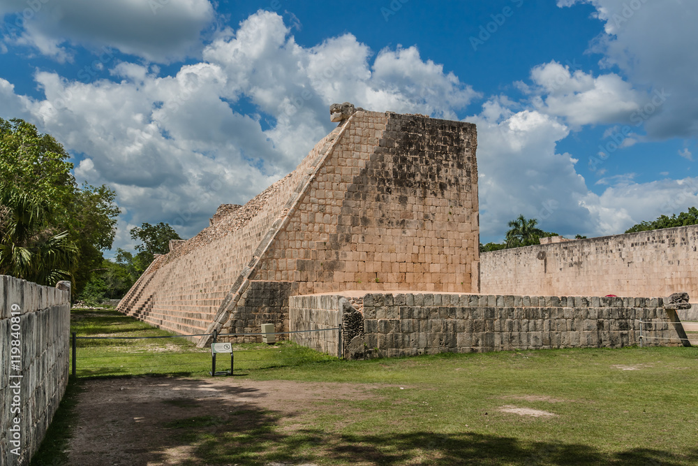 Serpent Head. Chichen Itza archaeological site, Yucatan, Mexico. Serpent Head. Chichen Itza archaeological site, Yucatan, Mexico.