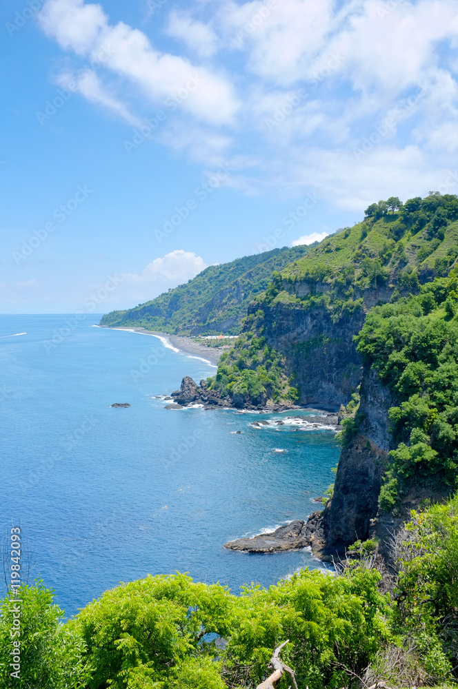Beach scenery great view at eastern of Bali Asah Hill. Located in Bugbug village Karangasem Bali. Beach scenery great view at eastern of Bali Asah Hill. Located in Bugbug village Karangasem Bali.