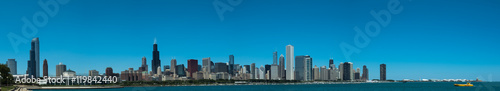 Panoramic picture of Chicago