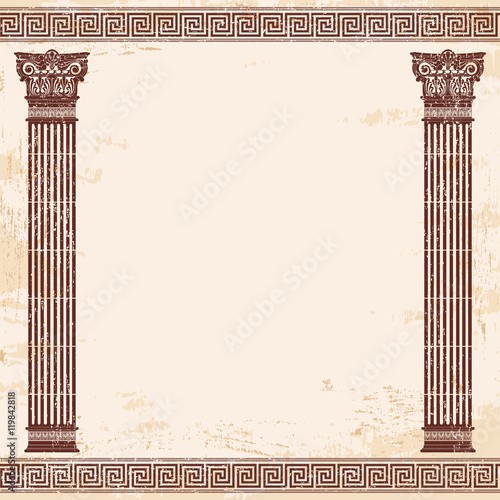 Vector Greek background.