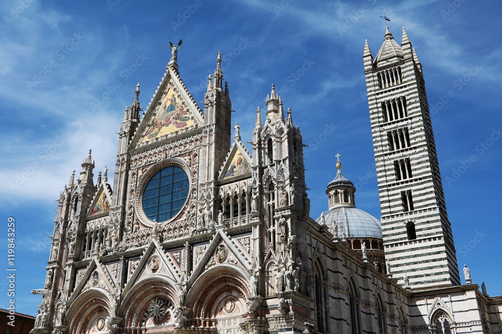 Cathedral of Santa Maria Assunta in Siena, Tuscany Italy