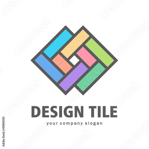 Logo of ceramic tiles
