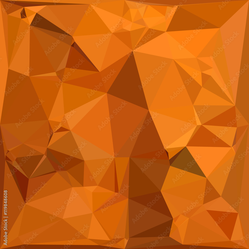 Dark Orange Carrot Abstract Low Polygon Background Dark Orange Carrot Abstract Low Polygon Background