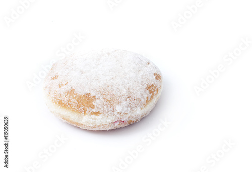 Sugared jam doughnut