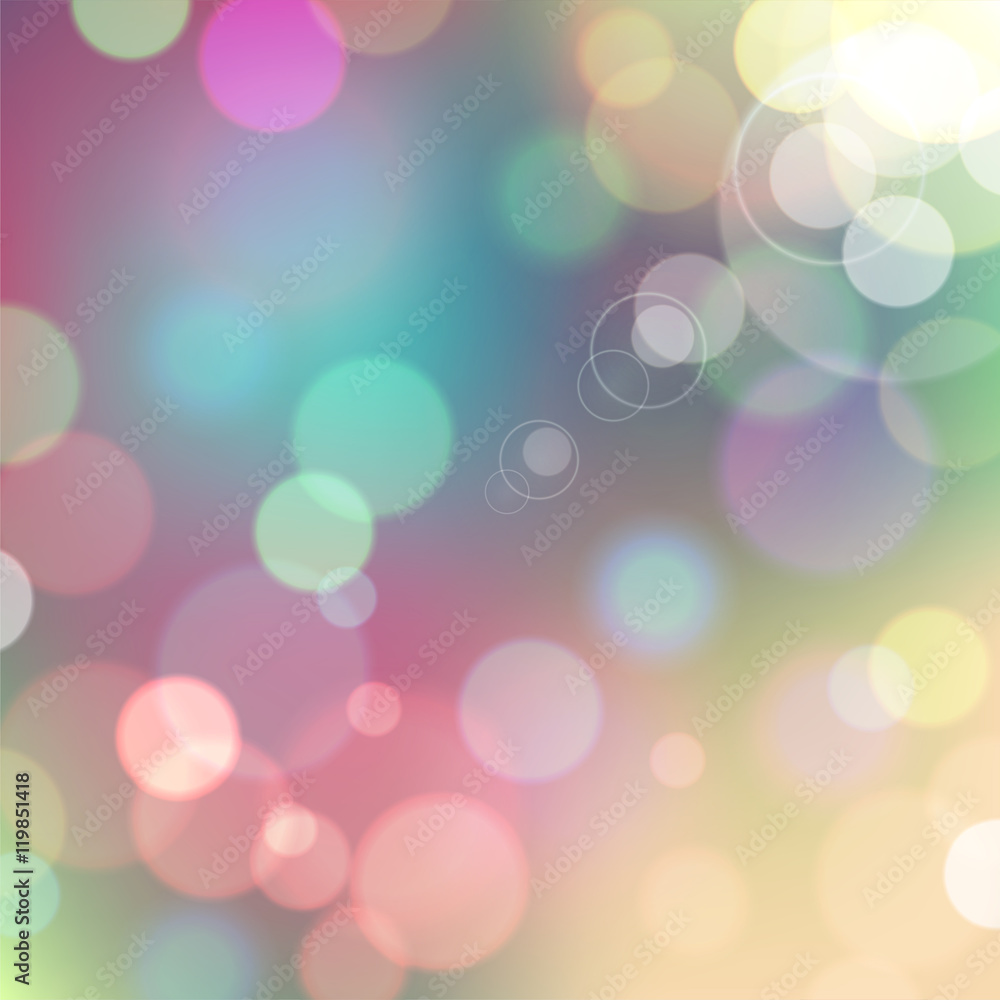 Obraz premium Colorful Bokeh Background