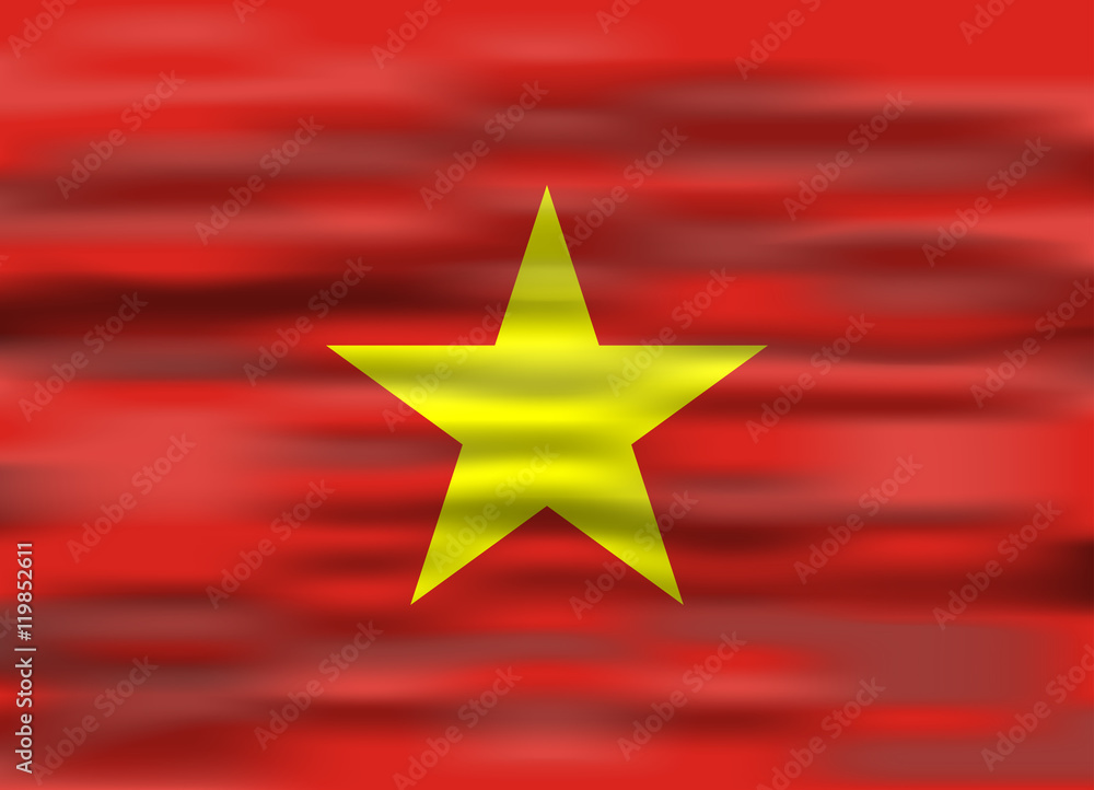 realistic flag vietnam realistic flag vietnam