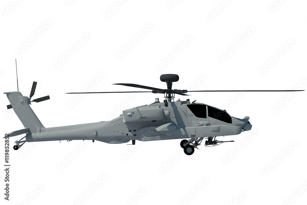 Fototapeta premium Helicóptero militar