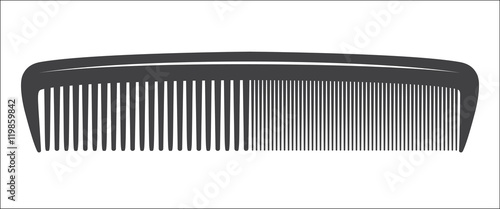 Comb isolated on a white background. Vector illustration.