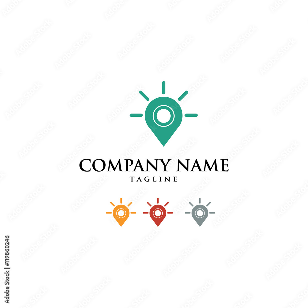 Electronic Technology Comunication Icon Logo Vector Electronic Technology Comunication Icon Logo Vector