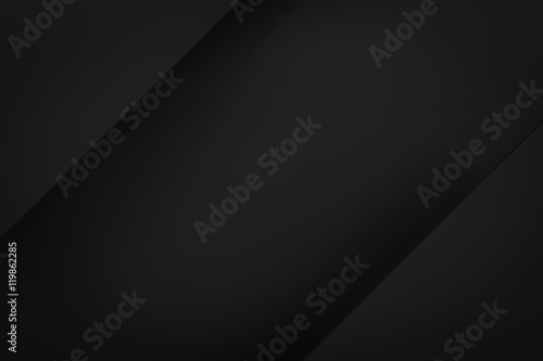 black stack paper material layer background 3d render