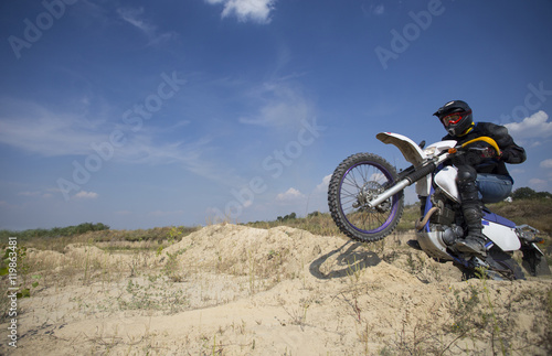 Fototapeta Naklejka Na Ścianę i Meble -  Motocross bike.