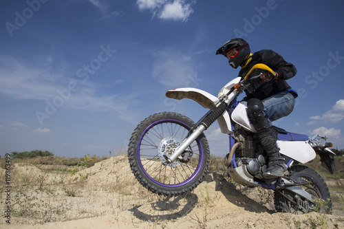 Fototapeta Naklejka Na Ścianę i Meble -  Motocross bike.
