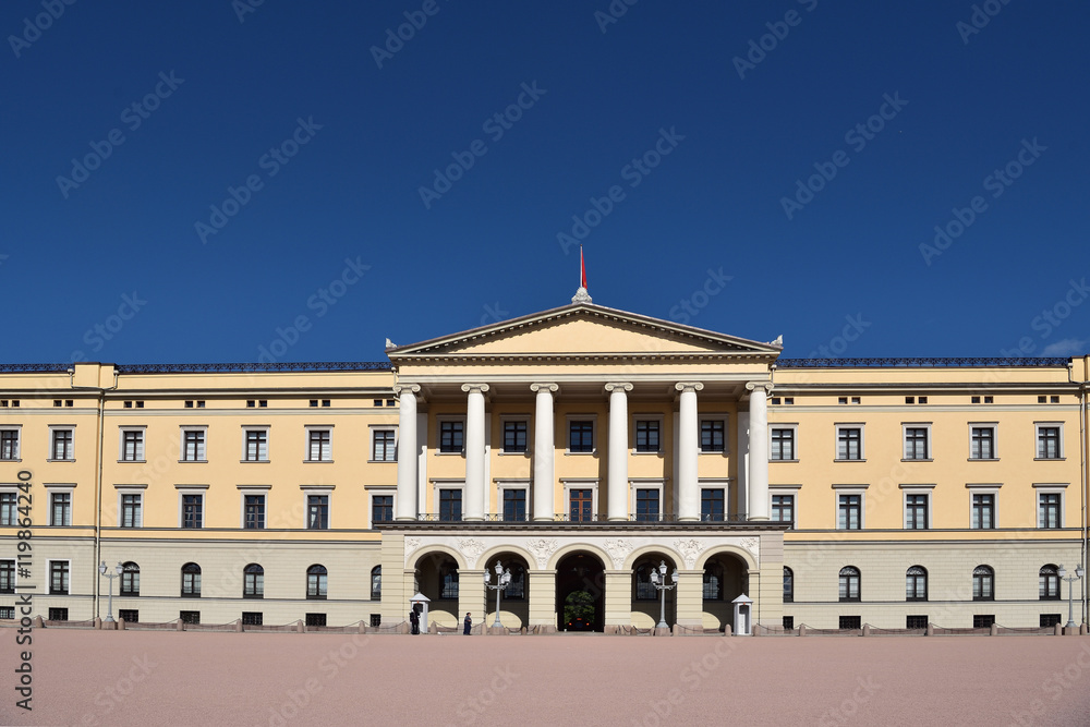 Obraz premium Königliches Schloss | Oslo