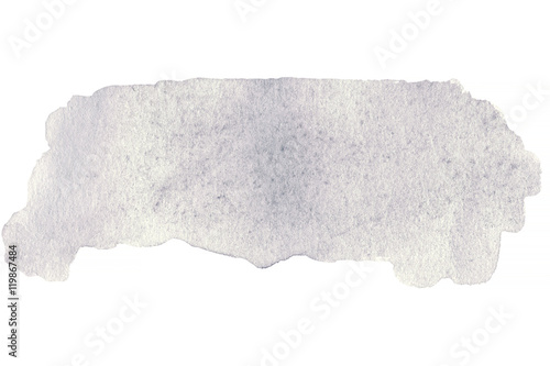 Abstract watercolor hand paint texture isolated on white backgro