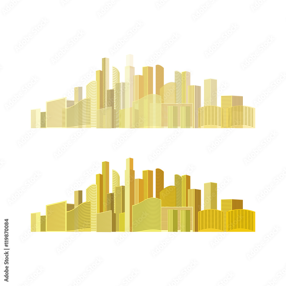 panorama city background