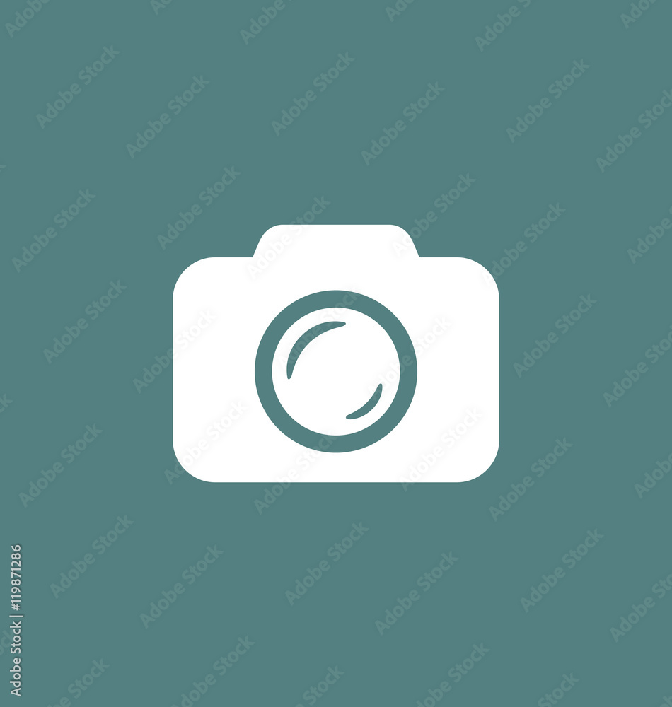Camera icon vector illustration. Photo camera sign Camera icon vector illustration. Photo camera sign