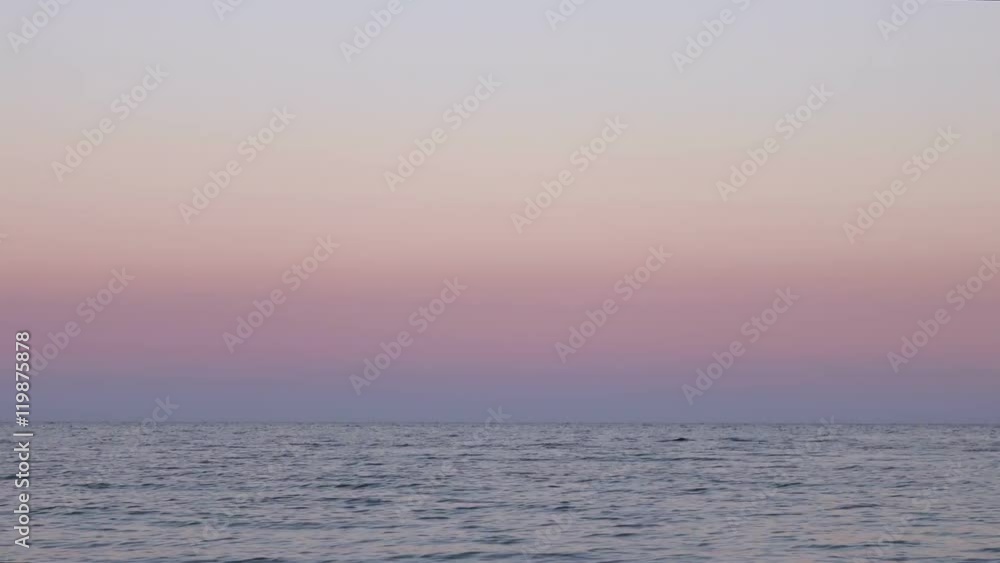 Timelapse of the sea at sunset Timelapse of the sea at sunset