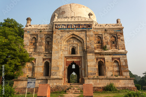 Shisha Gumbad, Lodhi Gardens is a city park situated in New Delhi, India. It has architectural works of the 15th century by Lodhis dynasty 
 photo