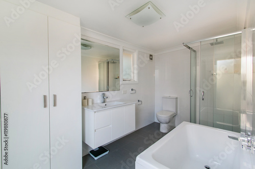 Bathroom of the luxurious house  