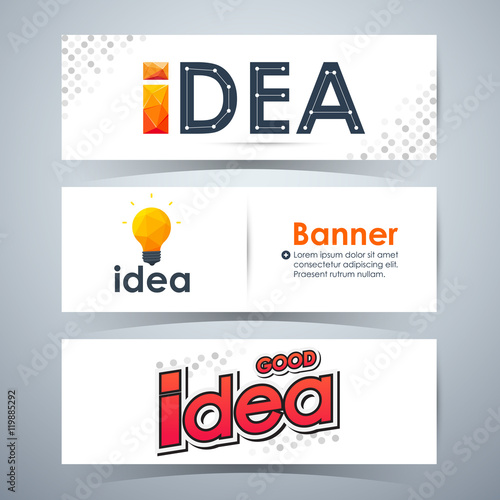 Idea Banners, Template Layo...