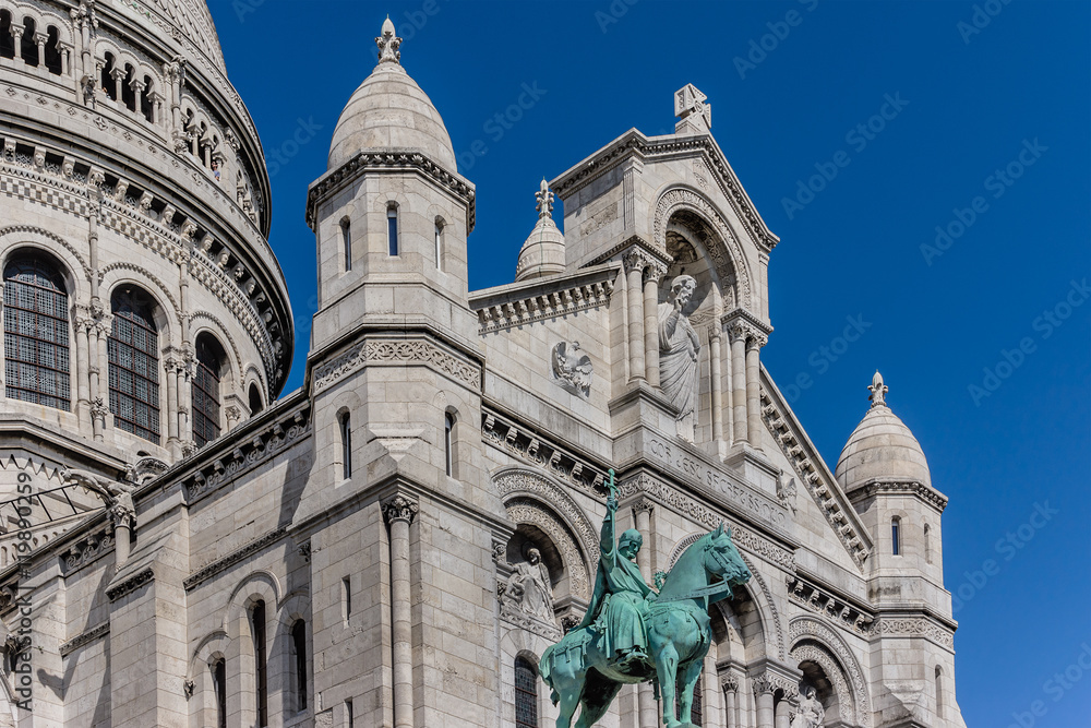 Roman Catholic Basilica Sacre Coeur (1875 – 1914). Paris, France