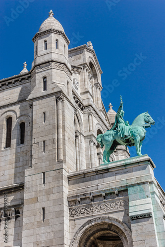 Roman Catholic Basilica Sacre Coeur (1875 – 1914). Paris, France photo