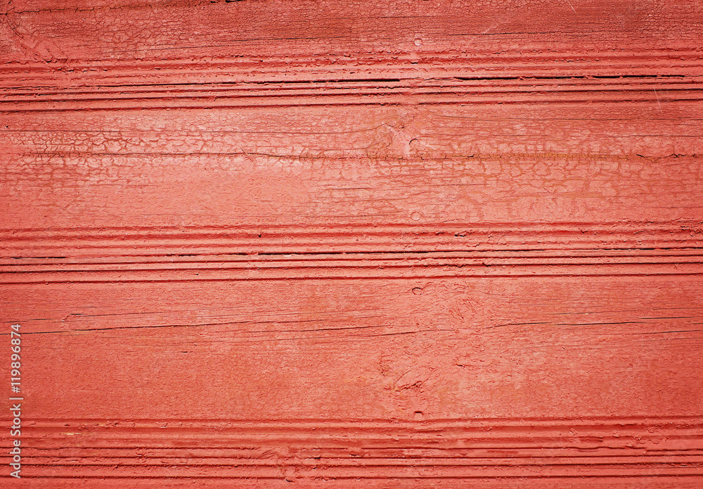 Red painted wooden surface. Old wooden textural wall, background Red painted wooden surface. Old wooden textural wall, background