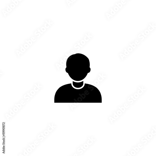 People Icon - Isolated On White Background. Vector Illustration, Graphic Design. For Web, Websites, Print. Business Concept © milosdizajn