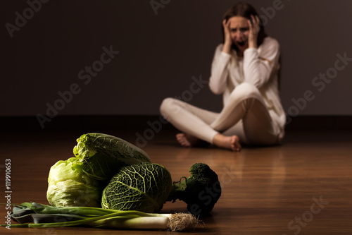 Wasting influence of anorexia