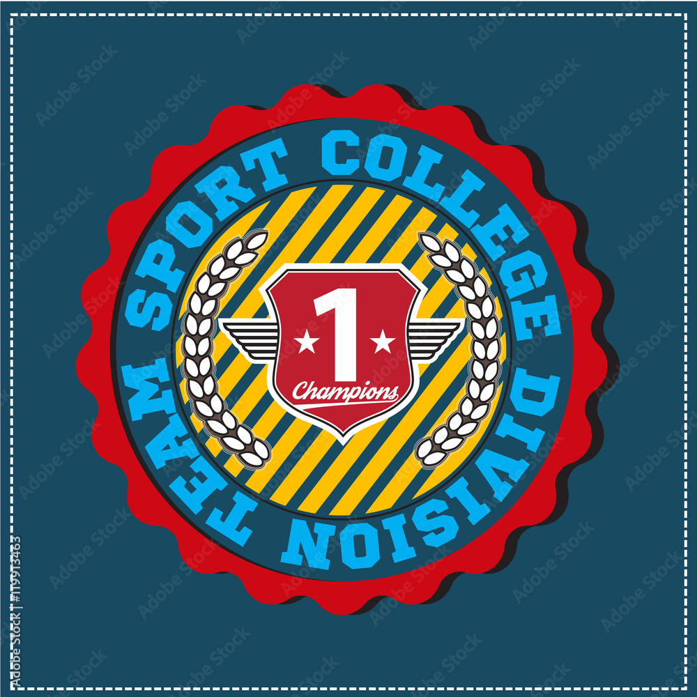 Division label