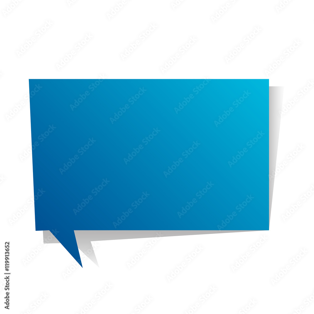 Speech Bubble isolate on white background Speech Bubble isolate on white background