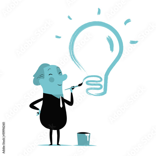 Dipingere un'idea geniale