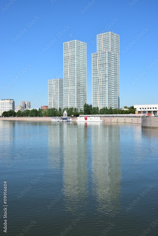 View in Astana, capital of Kazakhstan