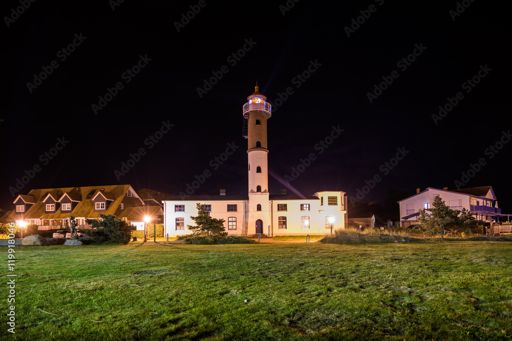 Leuchtturm in Timmendorf auf Insel Poel, Mecklenburg-Vorpommern