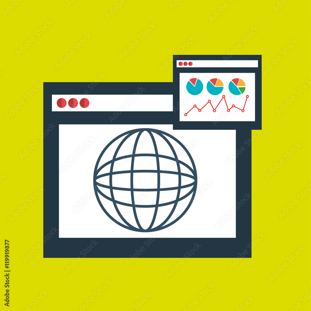 page web online vector illustration eps 10 page web online vector illustration eps 10