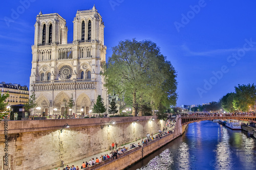 Notre Dame Cathedral Paris France © kcapaldo