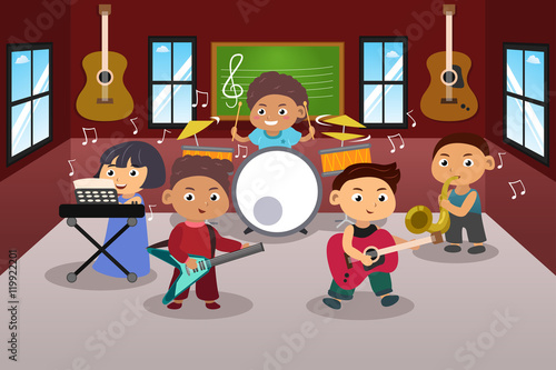 Kids Playing Music