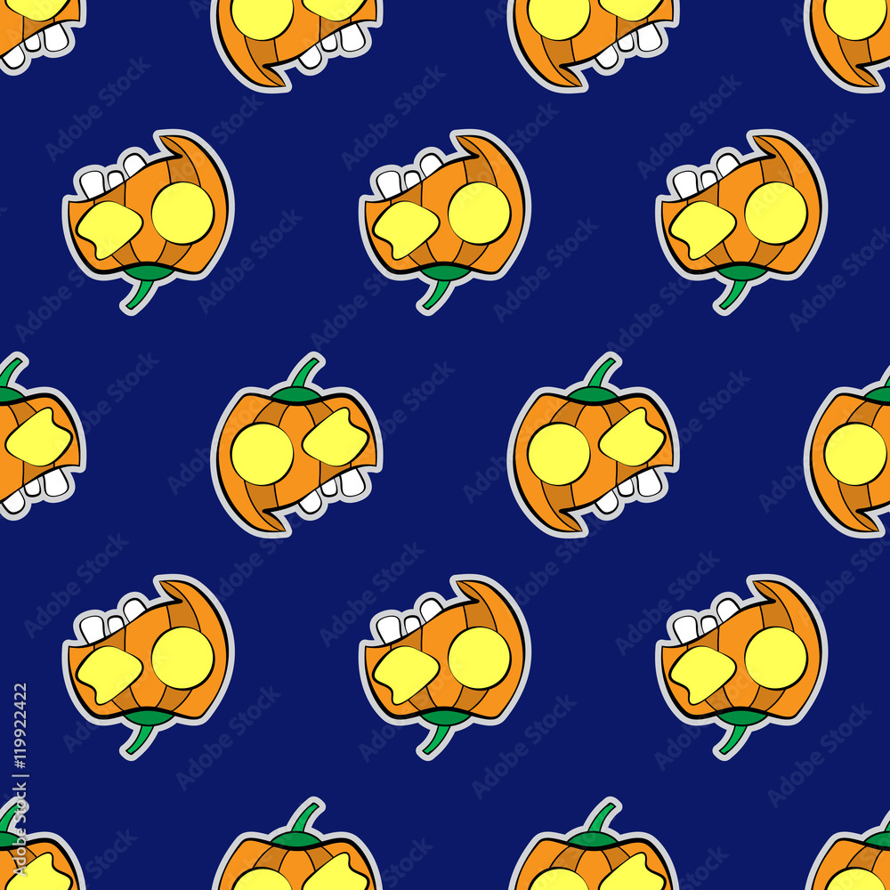 seamless patternr - halloween pumpkins seamless patternr - halloween pumpkins