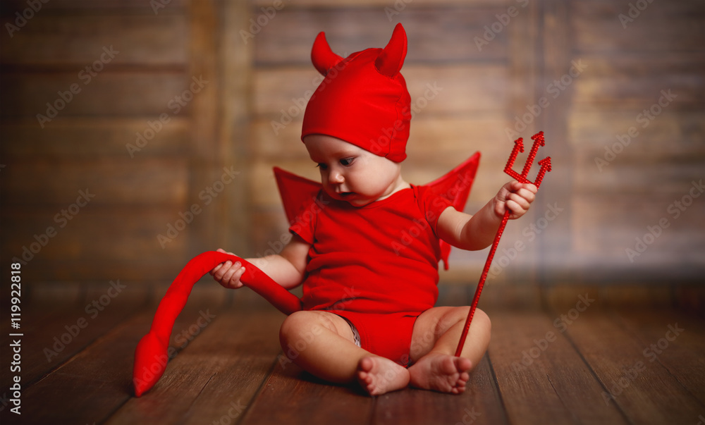 Baby boy online devil costume