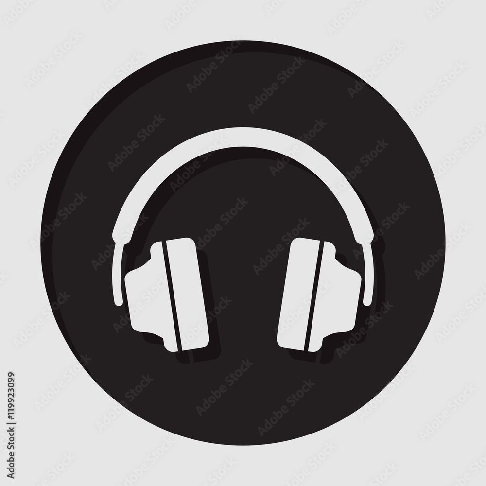information icon - headphones information icon - headphones