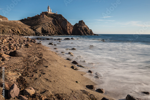 Corralete beach. Natural Park of Cabo de Gata. Spain. photo