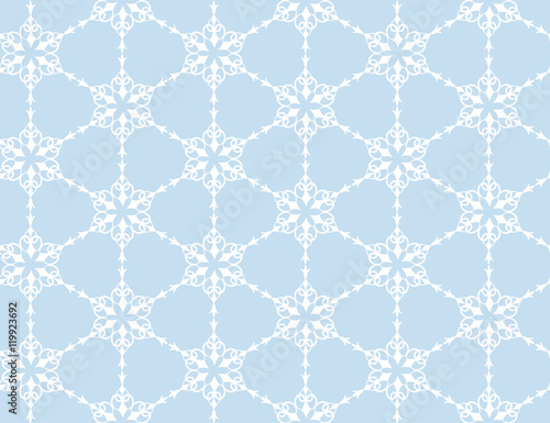 Wallpaper Mural Pattern from snowflakes Torontodigital.ca