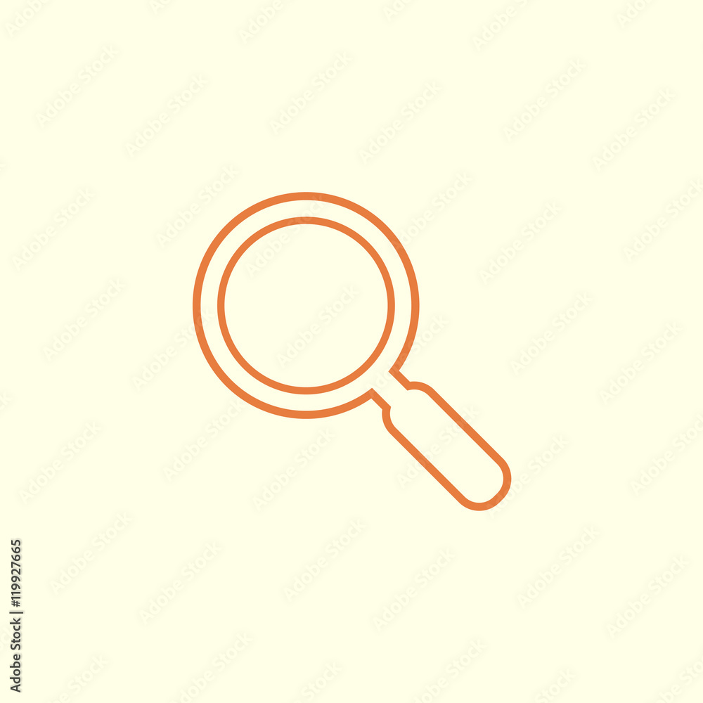 magnifying glass line icon magnifying glass line icon