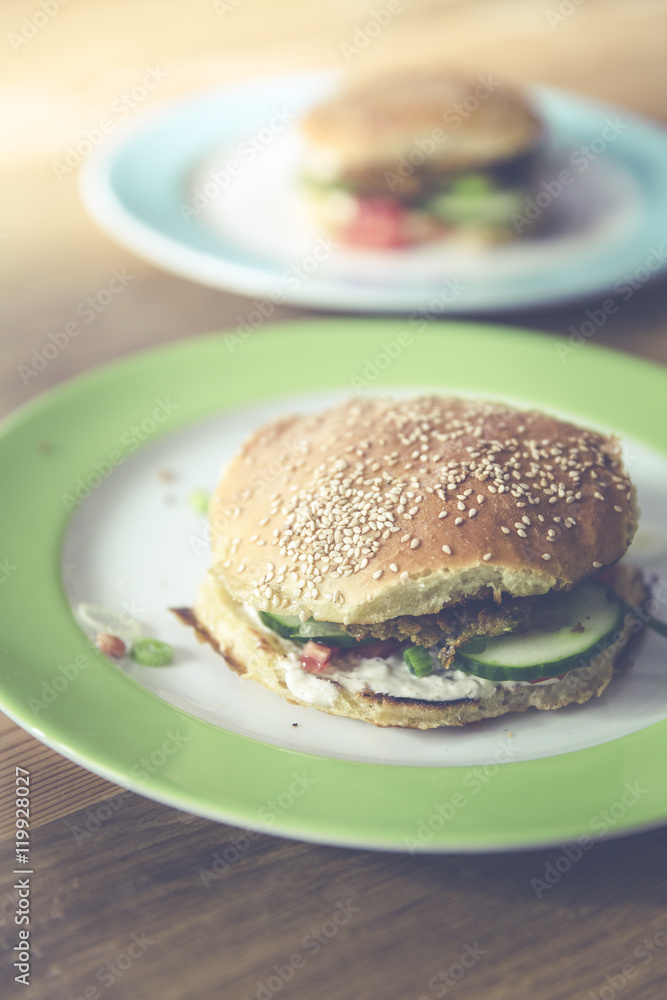 homemade veggie burger homemade veggie burger