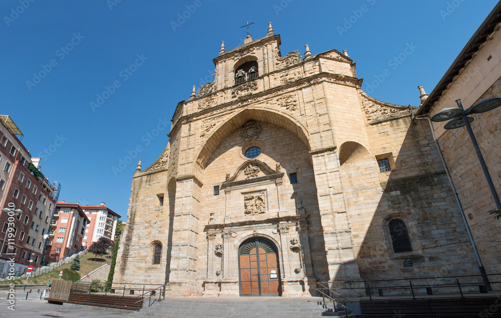 Iglesia de la Encarnación de Atxuri  Bilbao (Bilbo) Bizkaia (Vizcaya) Baskenland Spanien (España)