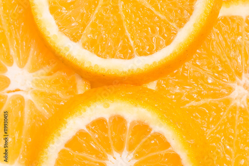 Slices of Orange Fruit
