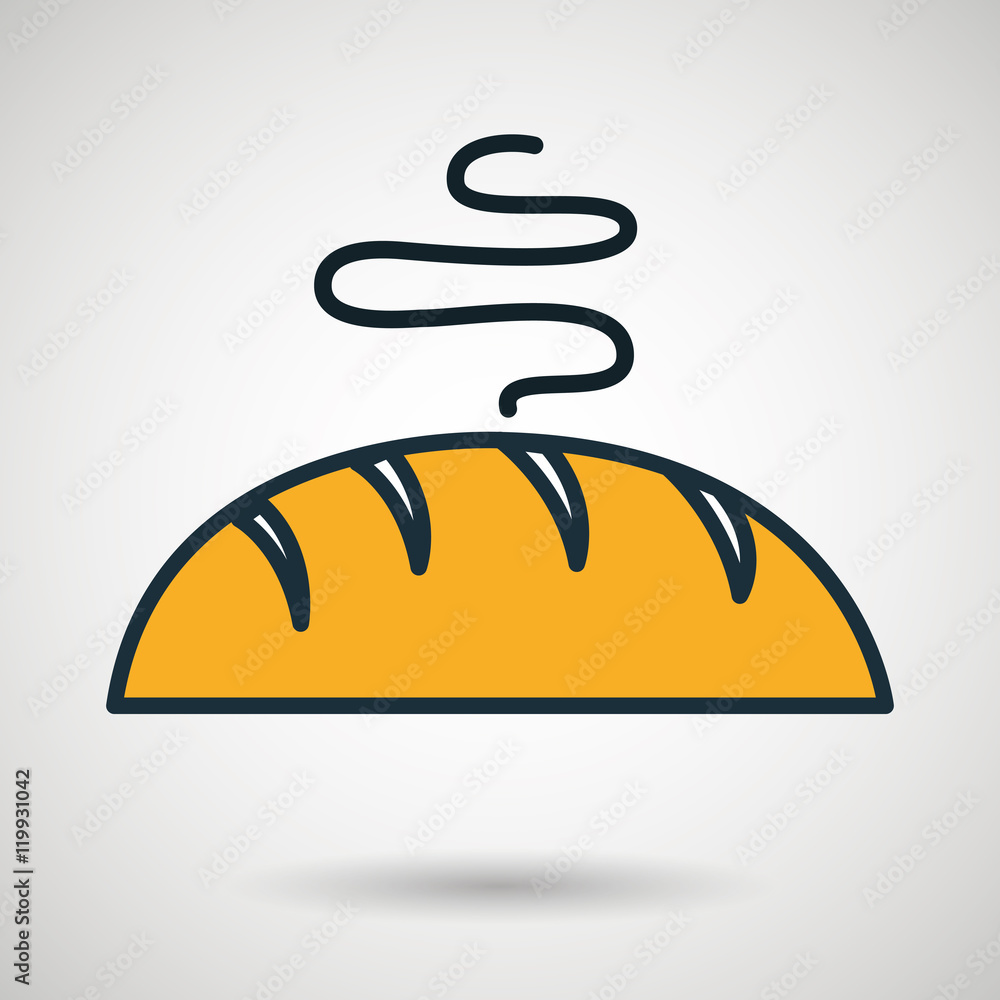 bread bakery chop icon vector illustration eps10 bread bakery chop icon vector illustration eps10