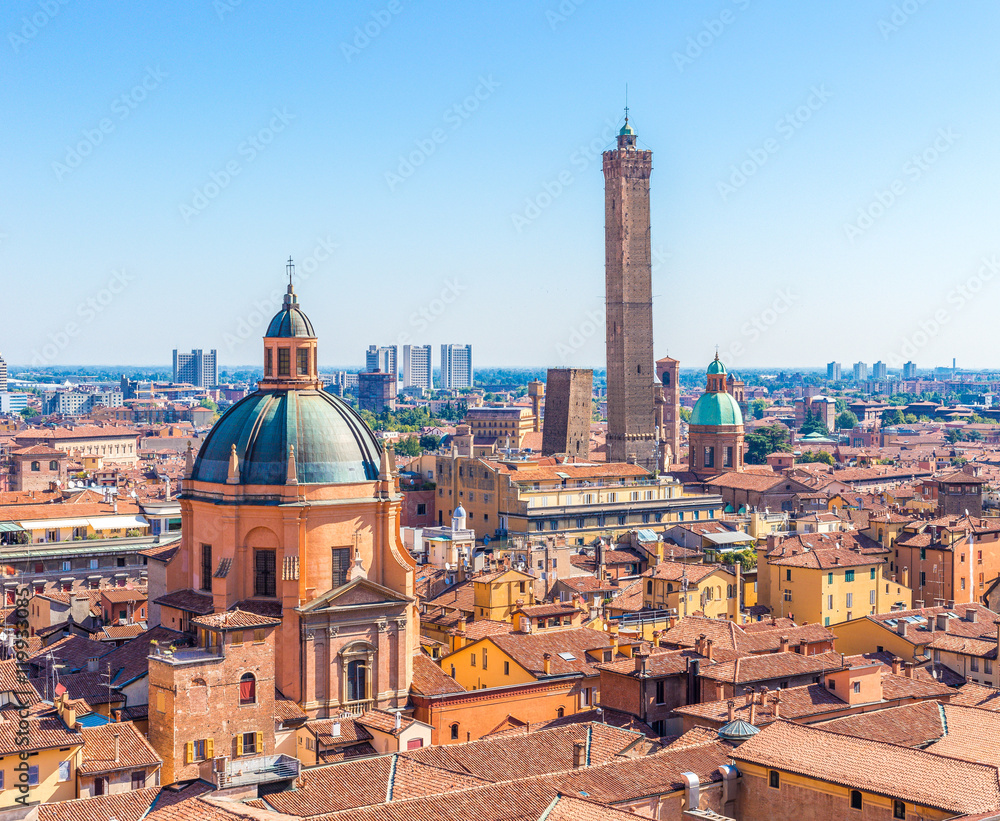 cityscape of Bologna