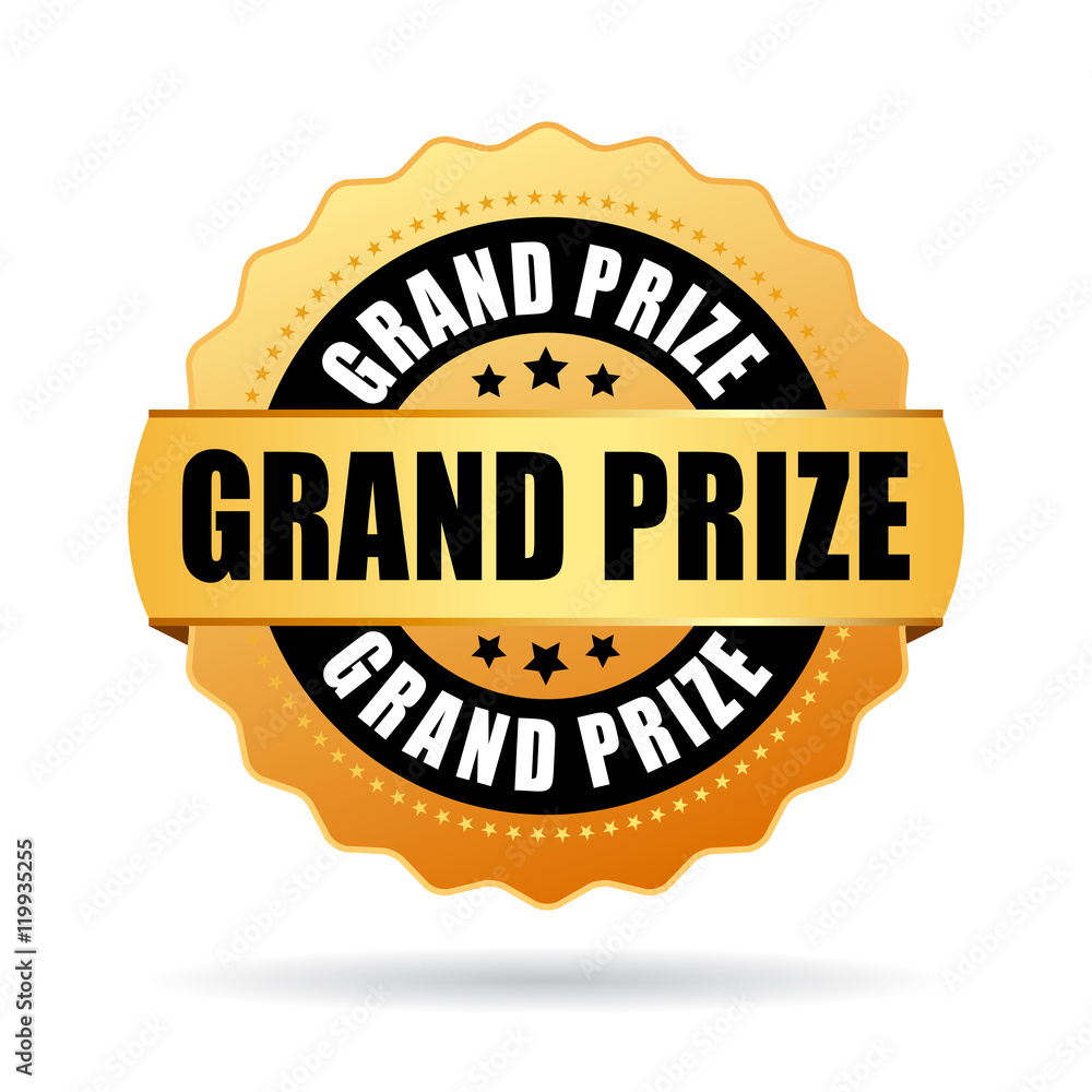 Grand prize gold seal